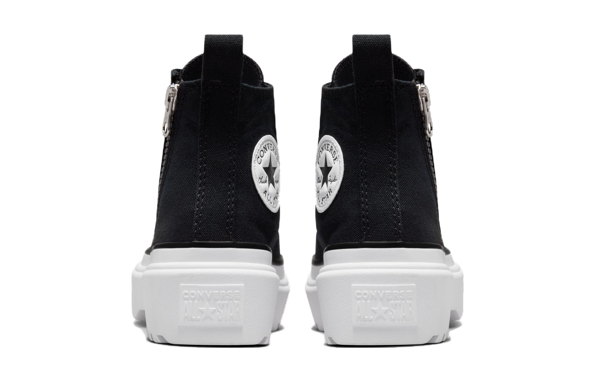 Детские кеды Converse Chuck Taylor All Star Lugged Lift Platform (черный) — Чёрный — фото 4