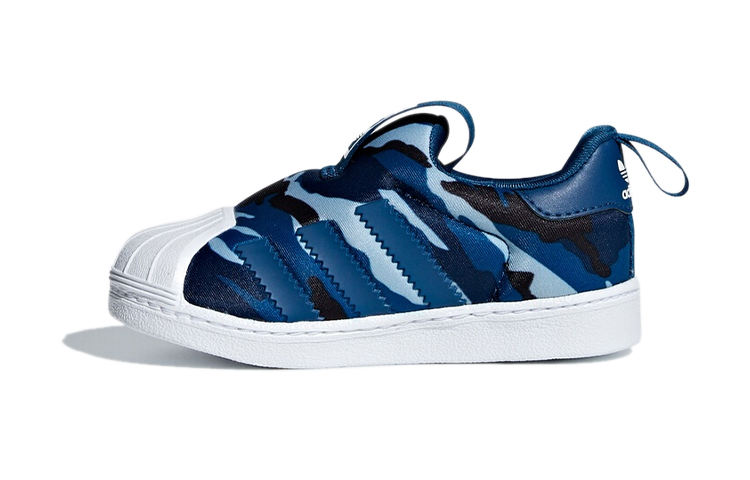 Детские кеды adidas originals Superstar 360 I (сине-черные) — фото 1