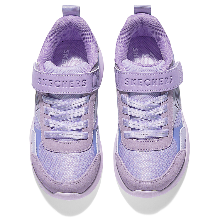 Детские кроссовки Skechers (фиолетовые) — фото 5