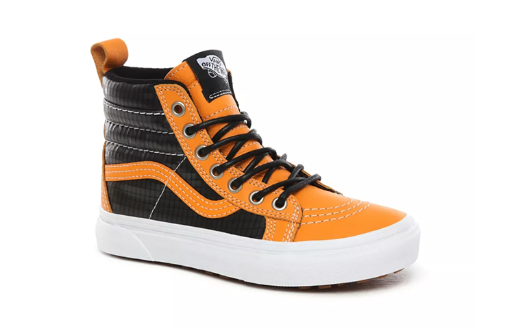 Детские кеды Vans SK8 Mte (черно-желтые) — Чёрный / жёлтый — фото 3
