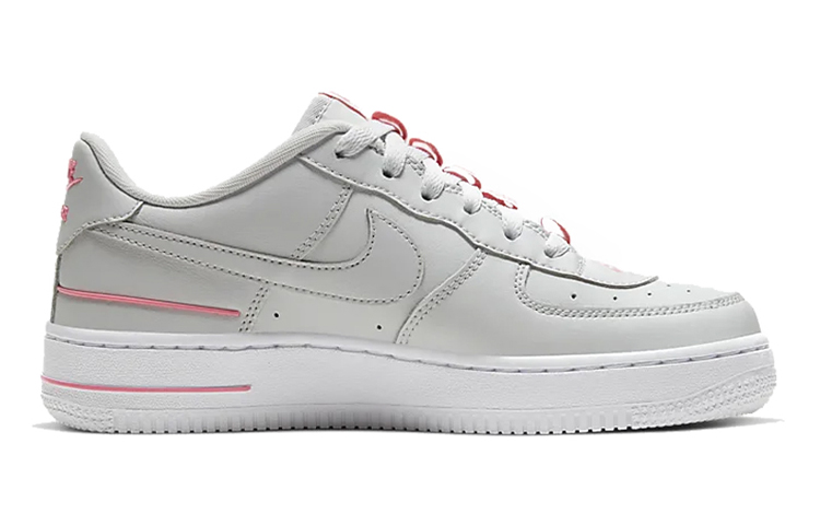 Кроссовки Nike Air Force 1 LV8 3 (серо-розовые) — фото 4