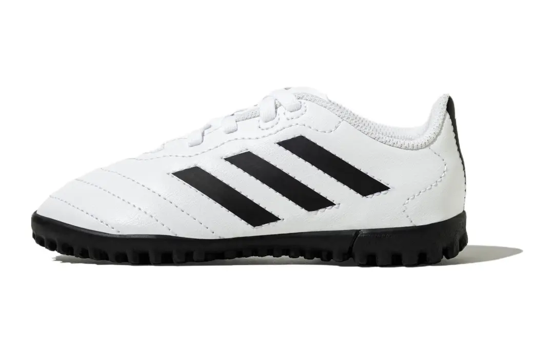 Adidas GOLETTO 8 Comfortable Cushioning, Wear Resistant Low top Kids' Soccer Shoes White Black Kids'