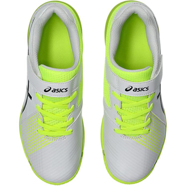 Детские кроссовки ASICS Lazerbeam FJ-MG (бело-салатовые) — фото 6