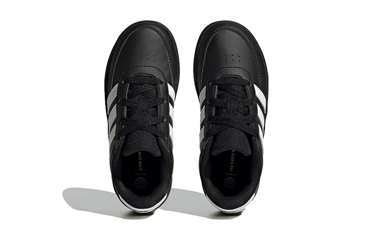 Детские кеды adidas neo Breaknet (черно-белые) — Чёрный / белый — фото 9