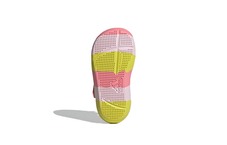 Детские кроссовки adidas Toddler (розово-желтые) — фото 7