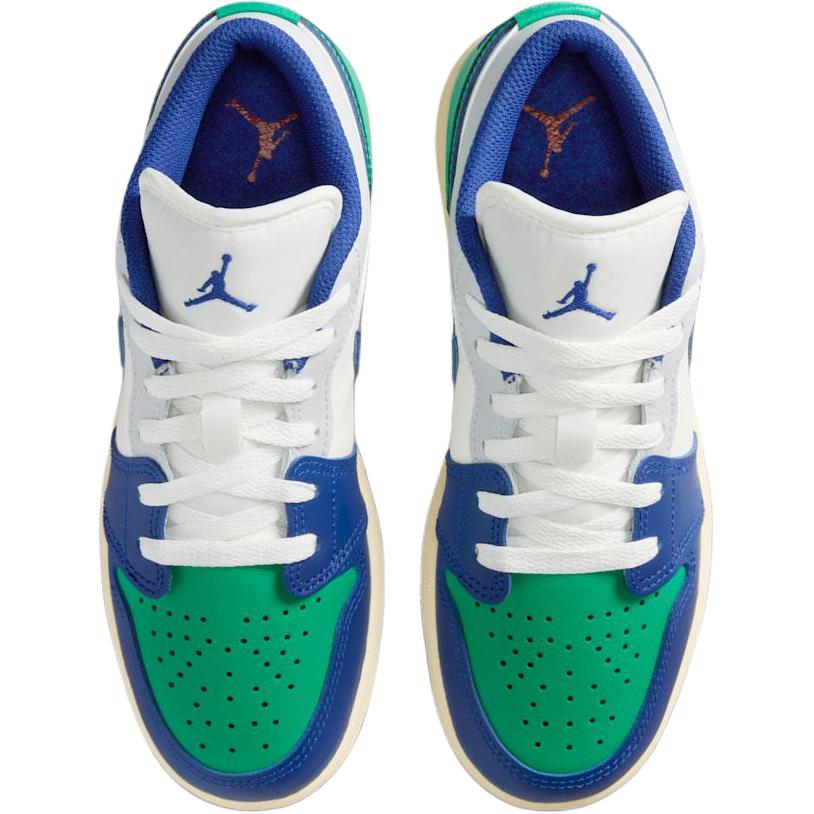 Кеды Jordan JordanAir Jordan 1 Low (бежево-синий) — Бежевыйсиний — фото 3