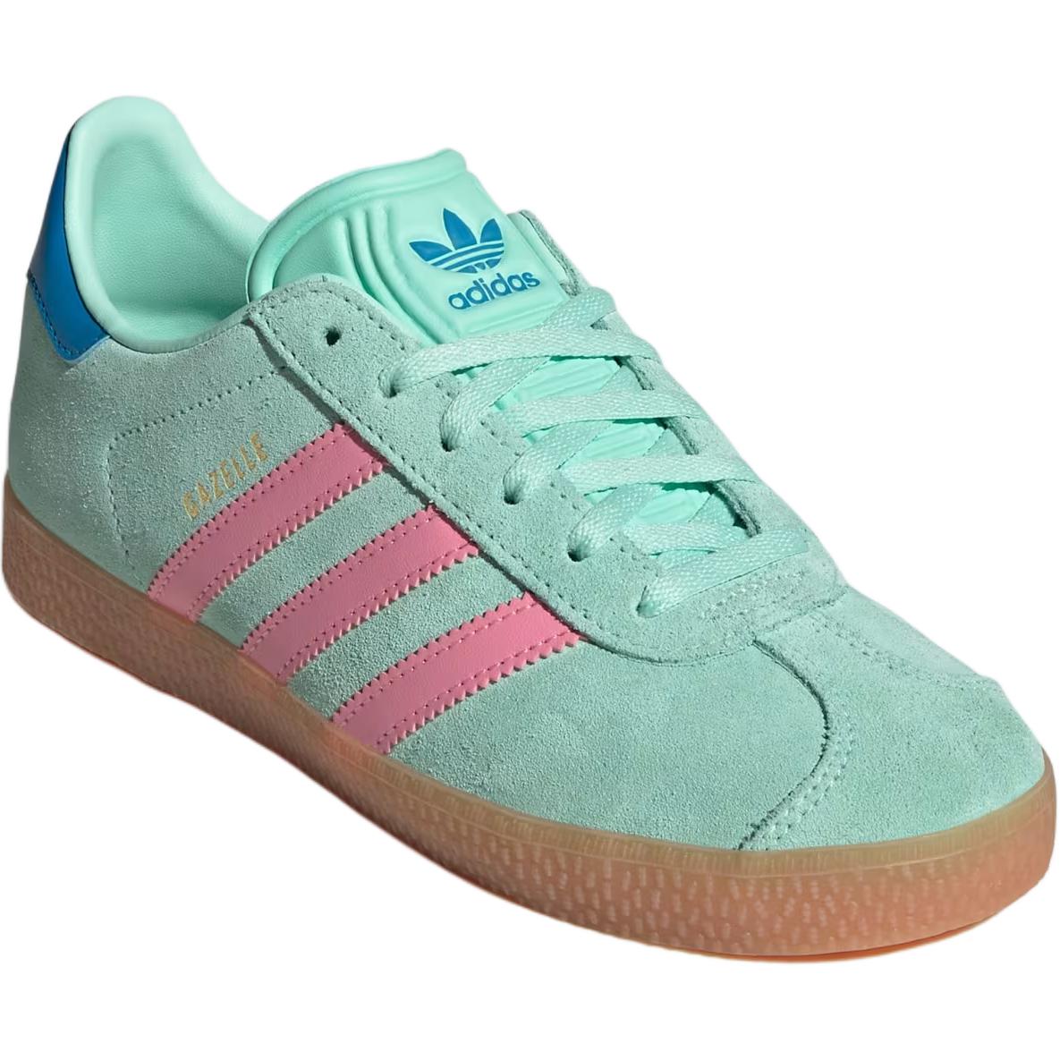 Детские кеды adidas originalsGAZELLE (мятные) — фото 3