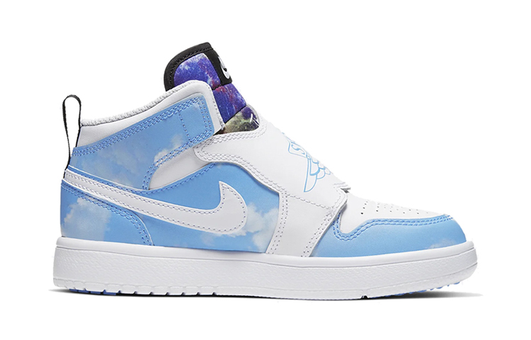 Кеды Jordan Air Jordan 1 Fearless (синие) — фото 3
