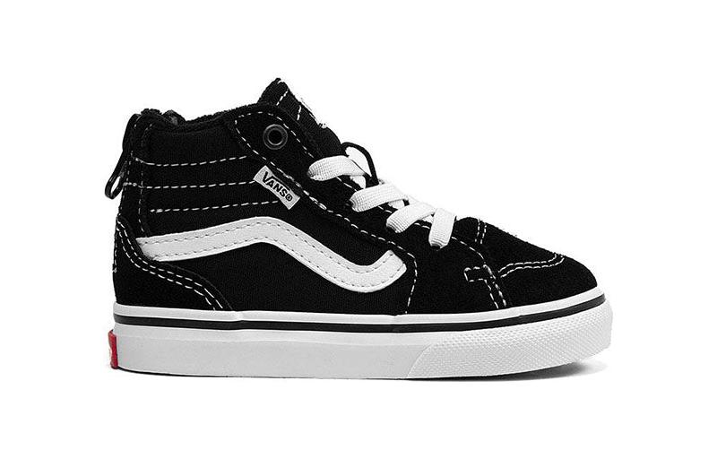Детские кеды Vans Filmore Hi (черный) — фото 2