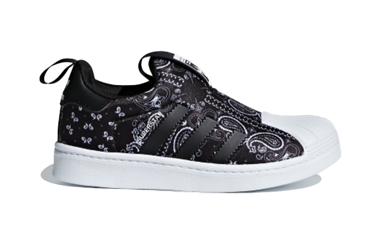 Детские кеды adidas originals SUPERSTAR 360 C (бело-черные) — Белый / чёрный — фото 2