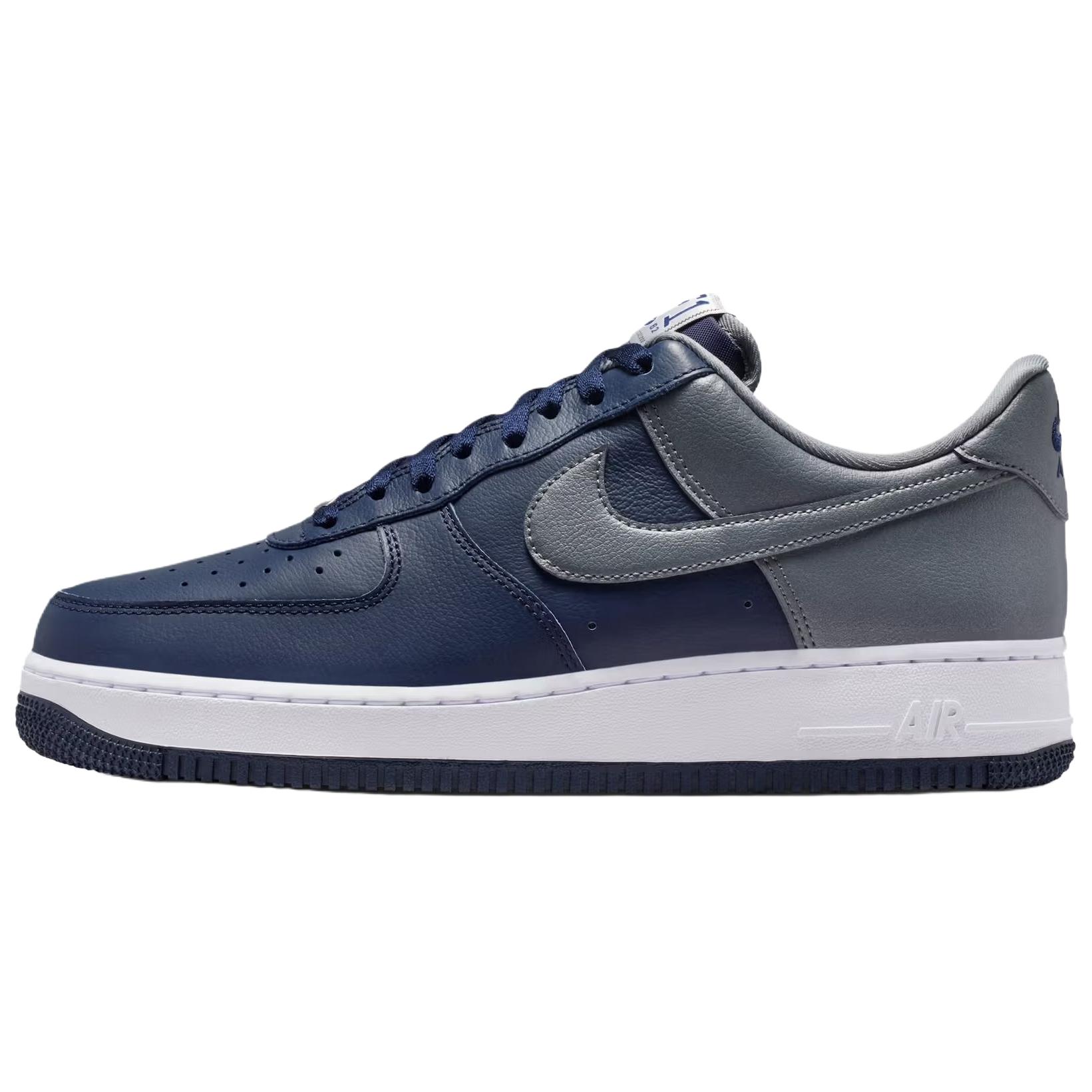 кроссовки Nike Air Force 1 Duo (сине-серые)