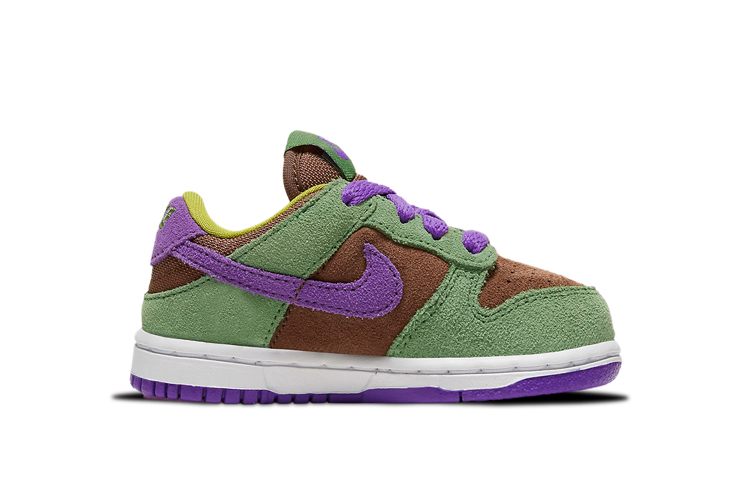 Кроссовки Nike Dunk SP "Veneer" (коричнево-зеленые) — фото 4