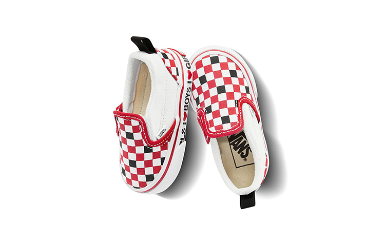 Детские кеды Vans (черно-белые) — фото 7