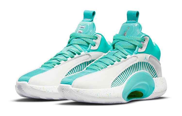 Кроссовки Jordan Air Jordan 35 Guo Ailun (мятные) — фото 5