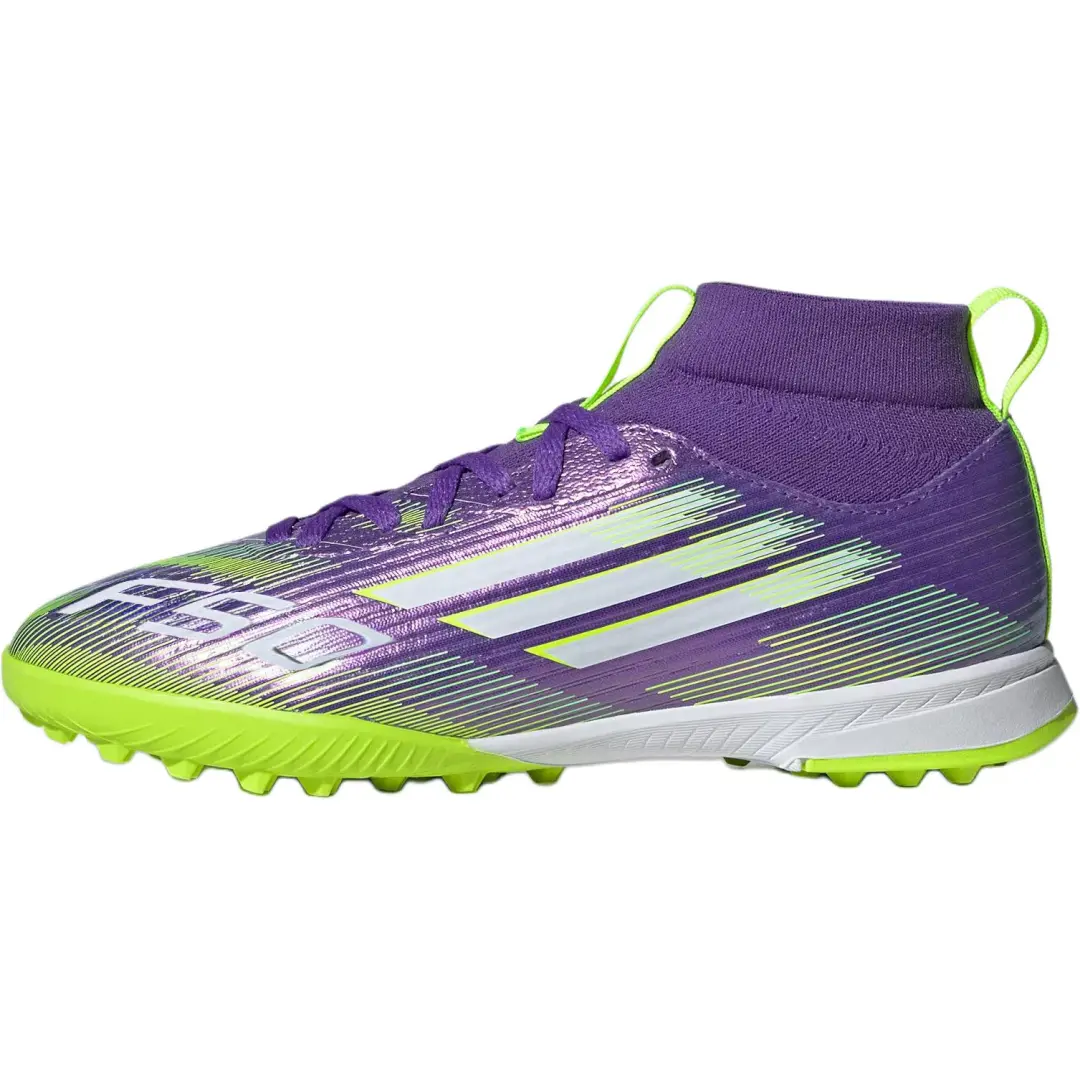 Adidas F50 League Mid top Kids' Soccer Shoes Purple Kids'