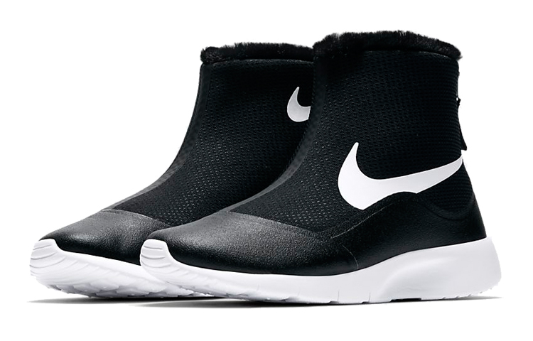 Кеды Nike NikeTanjun HI GS (черно-белый) — Чёрный / белый — фото 5