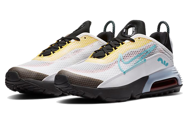 Кроссовки Nike NikeAir Max 2090 GS (белыйсинийжелтый) — Белыйсинийжёлтый — фото 5