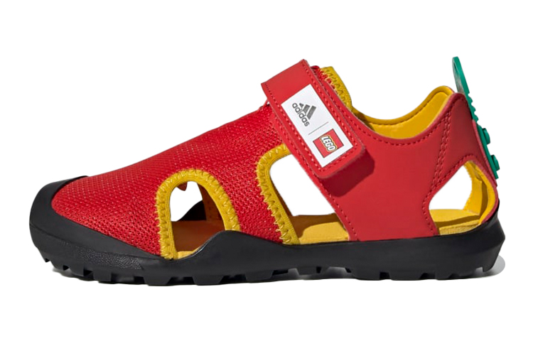 Детские сандалии LEGO x adidas Captain Toey (красные)
