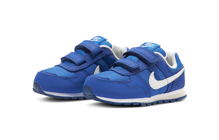 Детские кроссовки Nike MD Runner 2 (сине-белые) — Синий / белый — фото 4