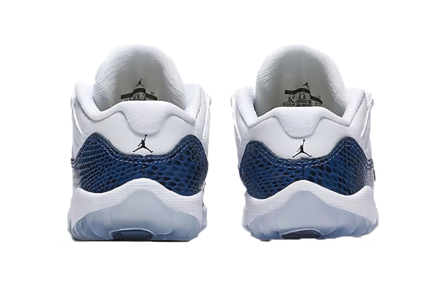 Кроссовки Jordan Air Jordan 11 (белые) — фото 6