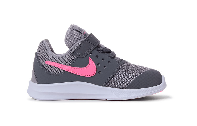 Кроссовки Nike Downshifter 7 (серо-розовые) — фото 3