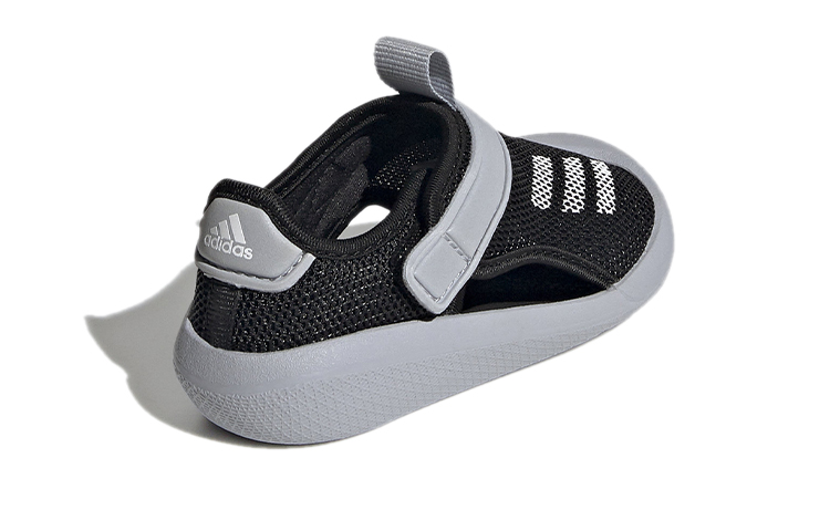 Кроссовки adidas (черно-серые) — фото 6