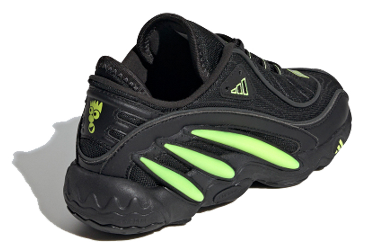 Кроссовки adidas originals Fyw 98 J (черно-зеленые) — фото 3