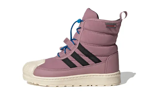 Adidas originals SUPERSTAR 360 2.0 comfortable and simple wear-resistant and waterproof boots purple children's style