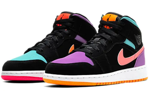 Jordan 1 Mid 'Multi-Color' GS