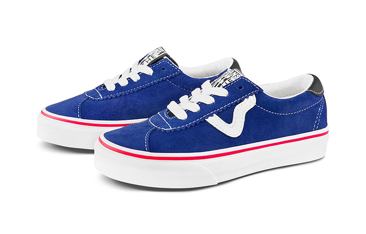 Кеды Vans Sports (синие) — Синий / белый — фото 2