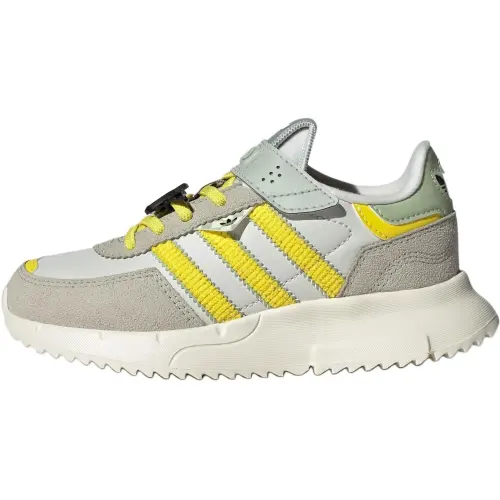 Disney/Disney x adidas originals Retropy F2 CF EL C Toy Story Classic Comfort Low-top Children's Casual Shoes Gray Yellow Children's Style