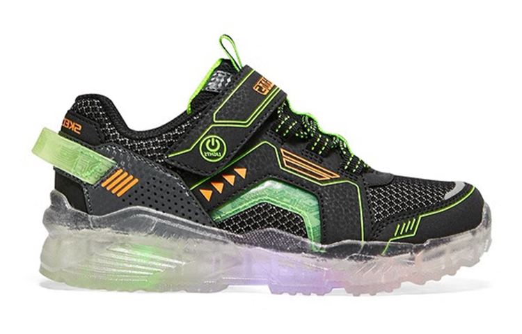 Детские кеды Skechers Arctic-Tron (черные) — фото 2