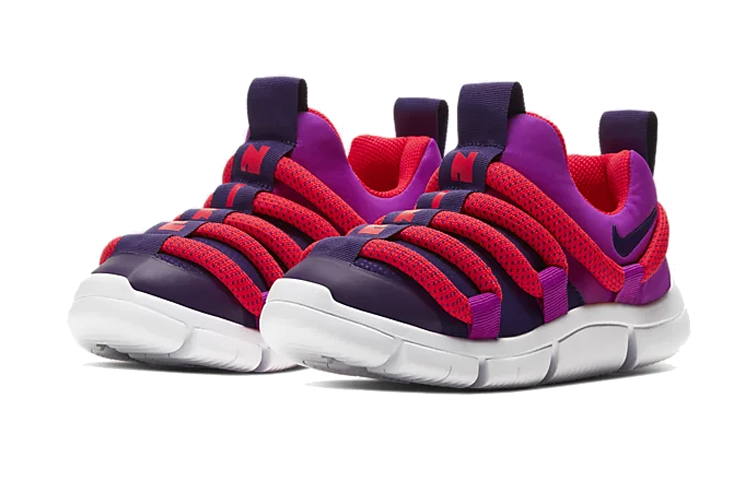 Детские кроссовки Nike Novice (фиолетовые) — 明亮紫/激光红/茄紫 — фото 4