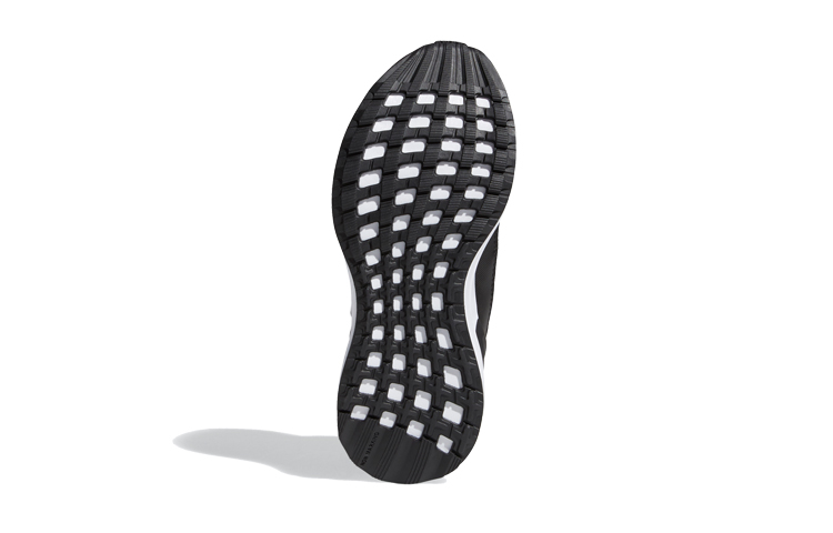 Детские кроссовки adidas Rapidarun (черно-белые) — Чёрный / белый — фото 8