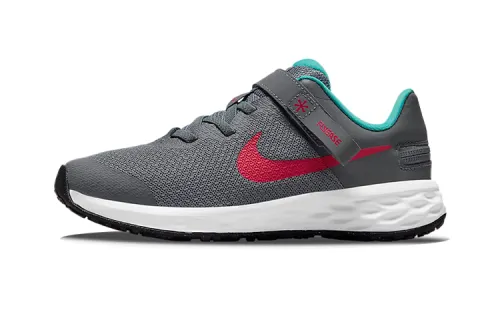 Nike REVOLUTION 6 FlyEase recyclable materials low-cut sneakers gray children's