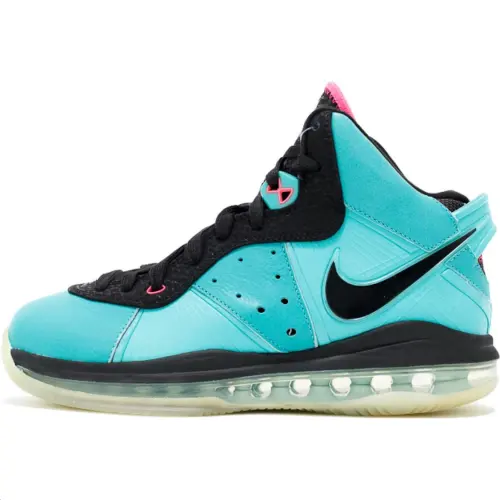 Nike Lebron 8 High top Basketball Shoes Blue Unisex