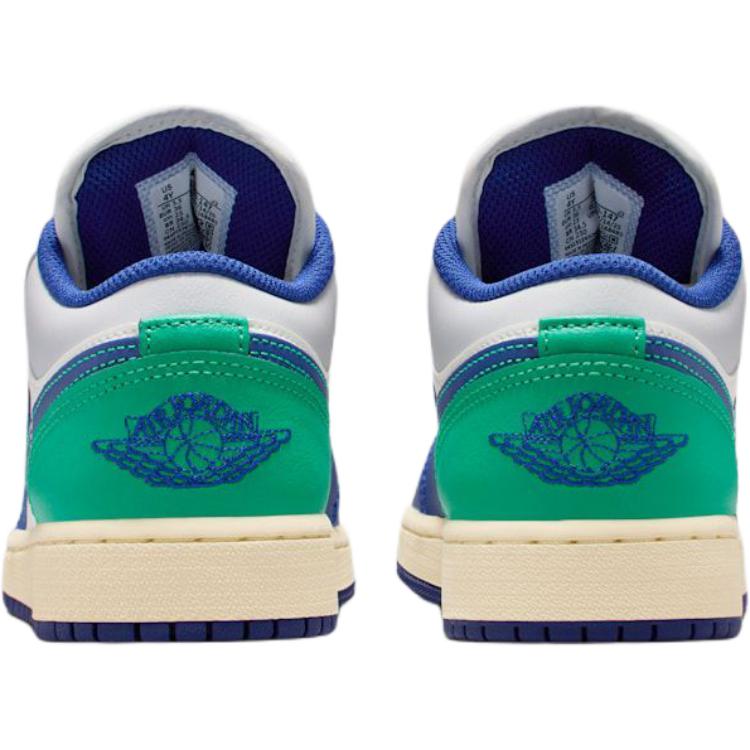 Кеды Jordan JordanAir Jordan 1 Low (бежево-синий) — Бежевыйсиний — фото 4