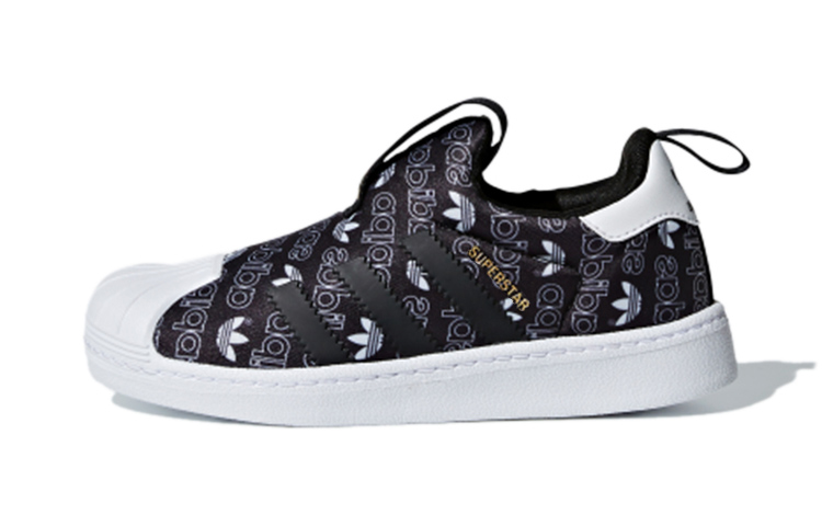 Детские кеды adidas originals SUPERSTAR 360 C (черно-белые) — фото 1