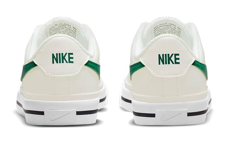 Кеды Nike NikeCourt Legacy (бело-зеленые) — Белый / зелёный — фото 7