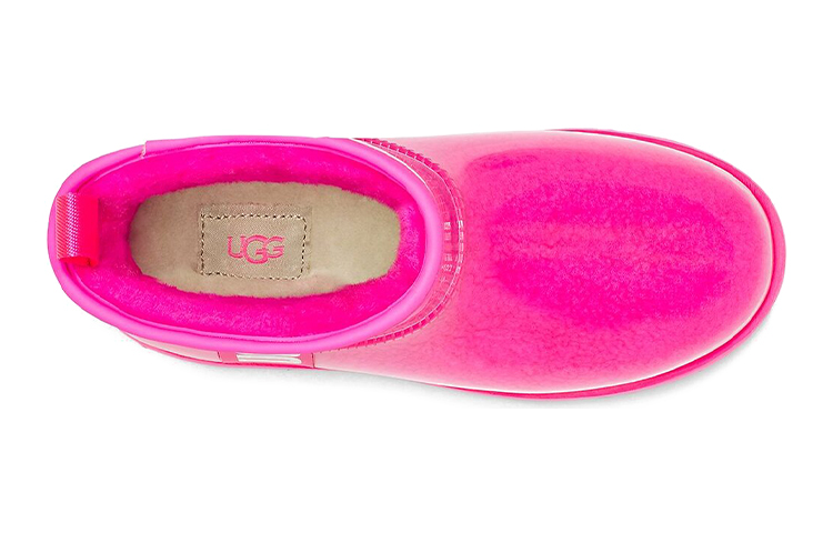 Сапоги UGG CLASSIC CLEAR MINI (фиолетовый) — фото 5