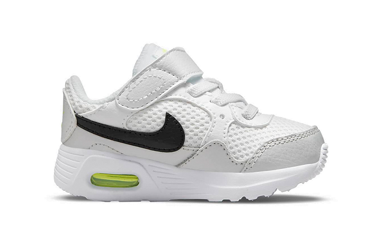 Детские кроссовки Nike Air Max SC (бело-серо-черные) — Белый / серый / чёрный — фото 2
