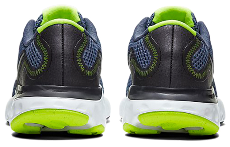 Кроссовки Nike NikeRenew Run (сине-черные) — Синийчёрный — фото 5