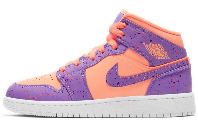 Air Jordan 1 Mid SE GS Atomic Pulse
