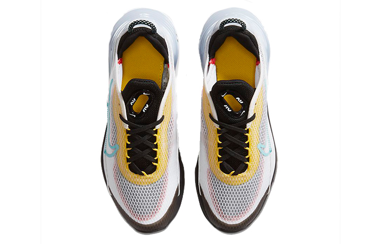 Кроссовки Nike NikeAir Max 2090 GS (белыйсинийжелтый) — Белыйсинийжёлтый — фото 6