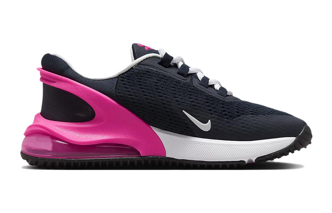 Кроссовки Nike Air Max 270 (черно-розовые) — фото 2