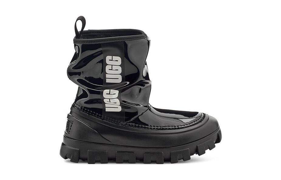 Ботинки UGG (черные) — фото 2