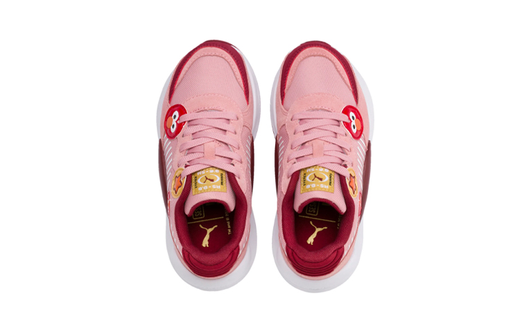 Детские кроссовки PUMA SESAME STREET (розовые) — фото 3