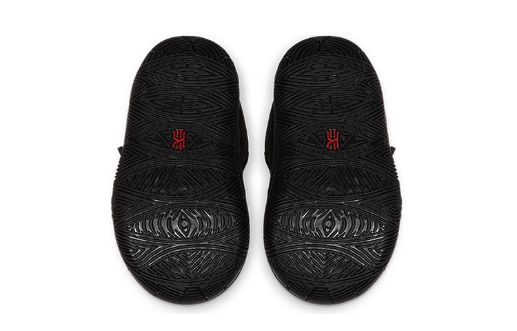 Детские кроссовки Nike Kyrie 5 (черные) — фото 6