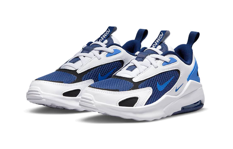 Детские кроссовки Nike Air Max Bolt (сине-черно-белые) — фото 5