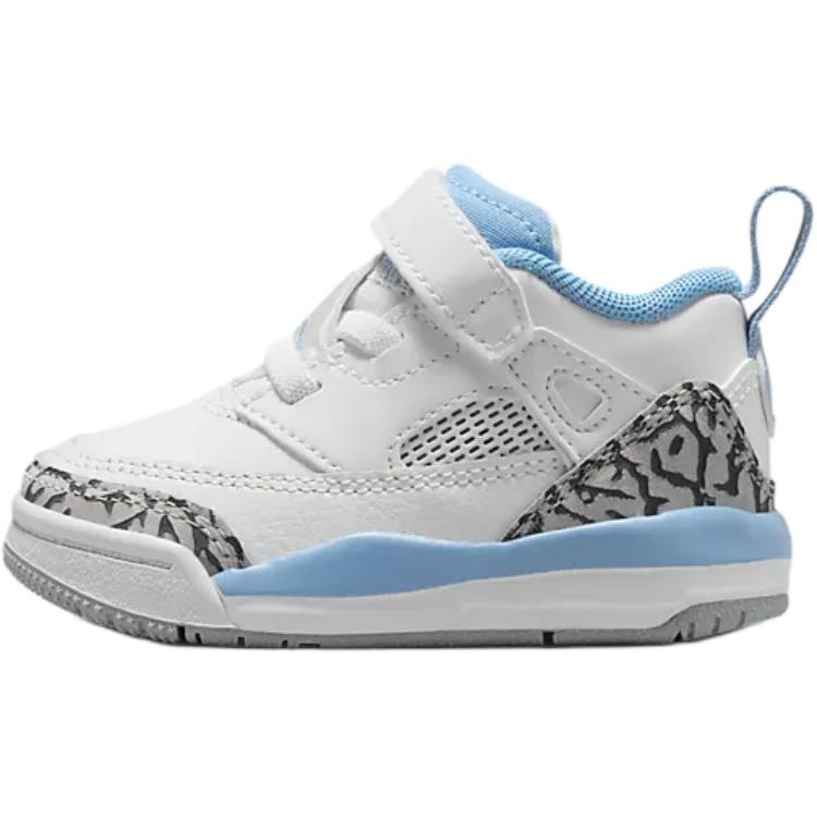 Детские кроссовки Jordan Spizike Low (бело-серые)